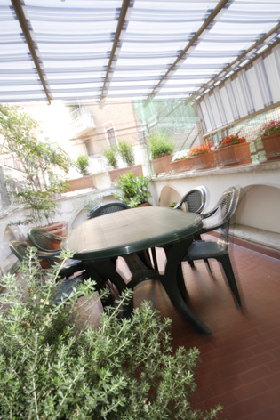 La terrazza giardino