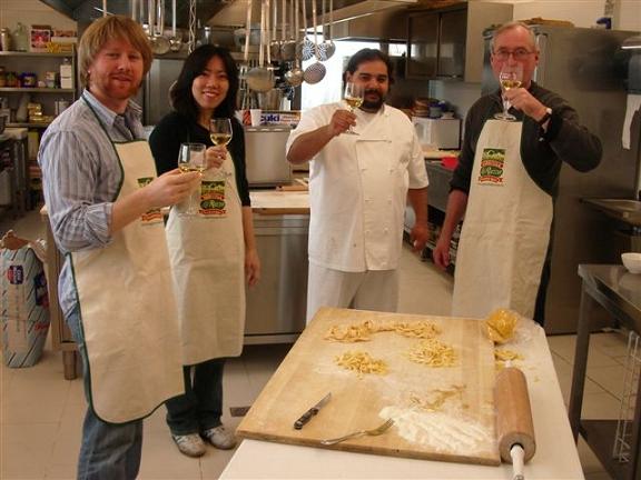 Italian cooking classes at Reggio Lingua i