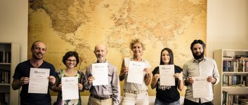 Students and their end of course certificates