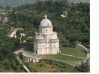 Veduta aerea del Tempio della Consolazione
